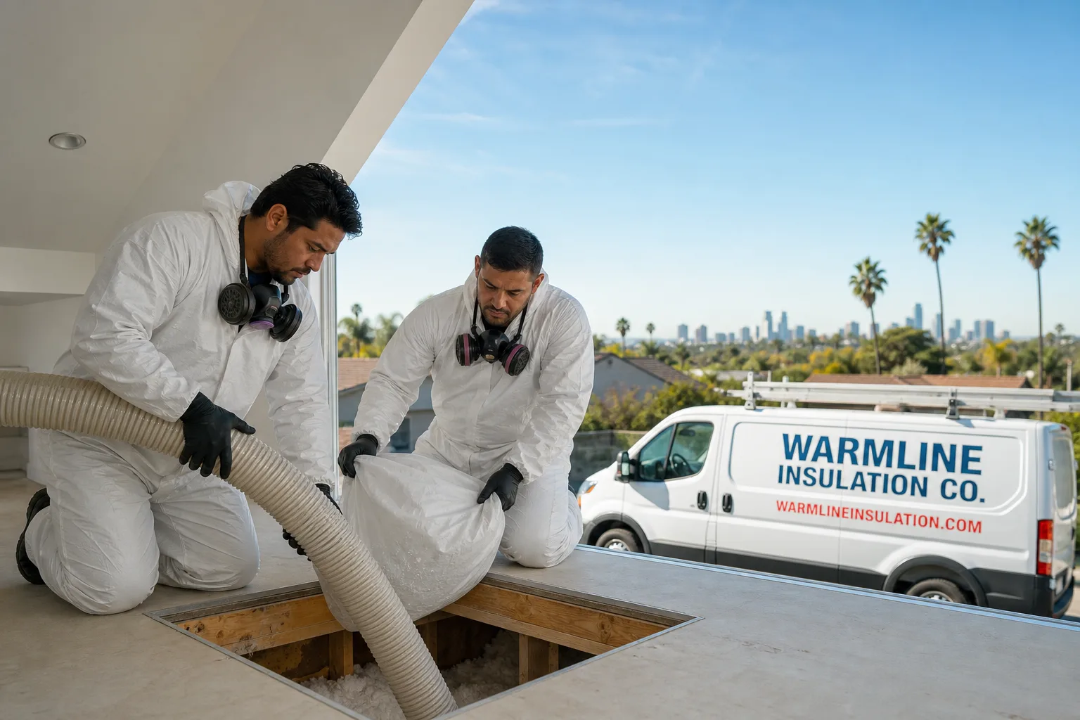 Warmline Insulation Co. insulation team